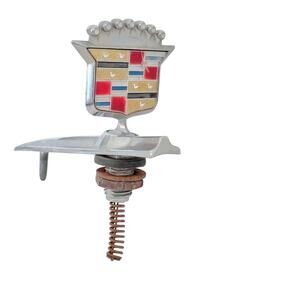 Cadillac Hood Ornament Crest Emblem 1623997 AC-1 80s Deville Eldorado Fleetwood